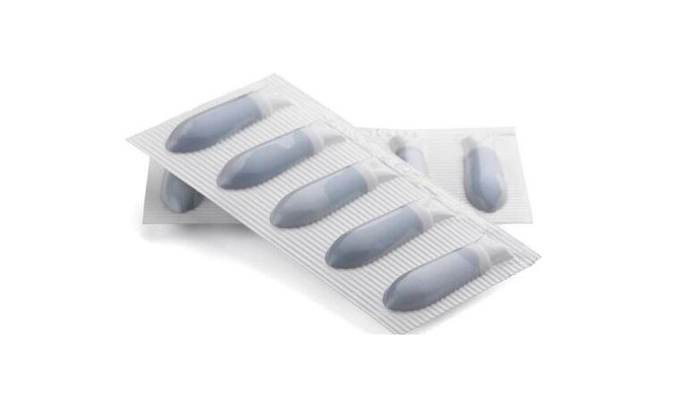 suppository for chronic prostatitis